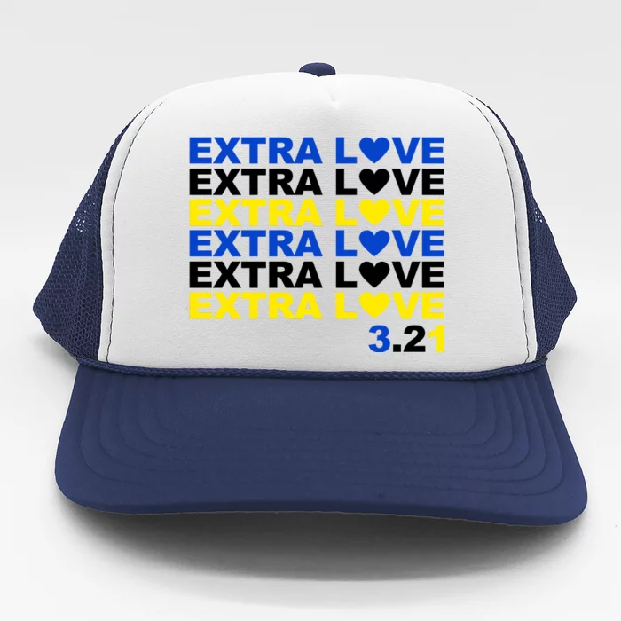 Extra Love Down Syndrome March Trucker Hat