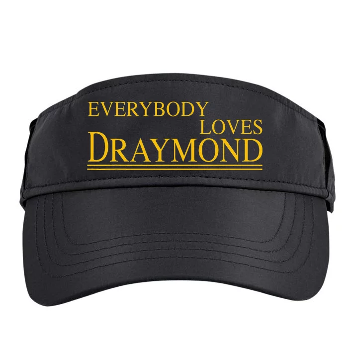 Everybody Loves Draymond Bay Area Basketball Fan Adult Drive Performance Visor