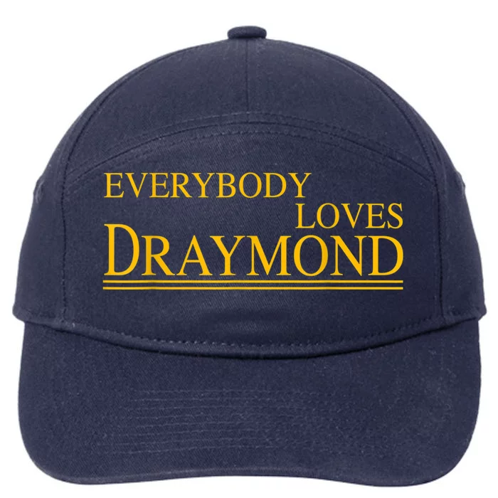 Everybody Loves Draymond Bay Area Basketball Fan 7-Panel Snapback Hat