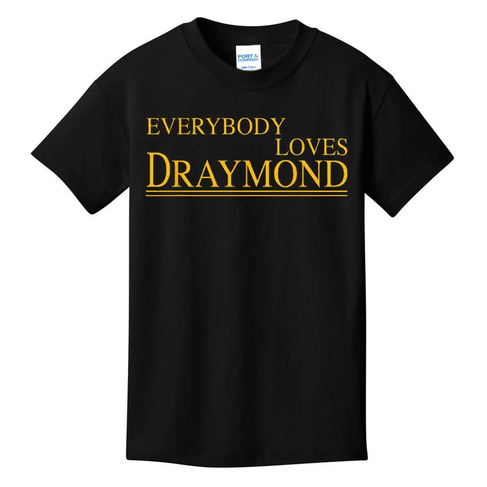 Everybody Loves Draymond Bay Area Basketball Fan Kids T-Shirt