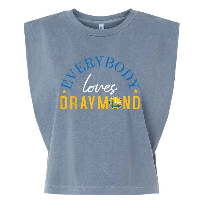 Everybody Loves Draymond Bay Area Basketball Garment-Dyed Women's Muscle Tee