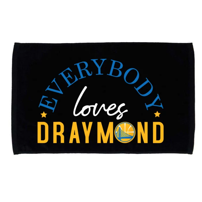 Everybody Loves Draymond Bay Area Basketball Microfiber Hand Towel