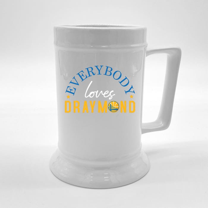 Everybody Loves Draymond Bay Area Basketball Front & Back Beer Stein