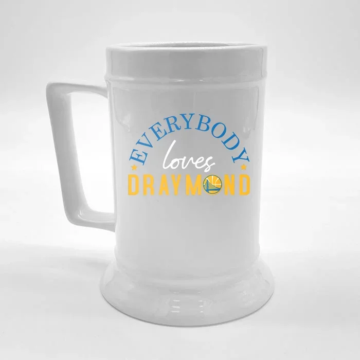 Everybody Loves Draymond Bay Area Basketball Front & Back Beer Stein