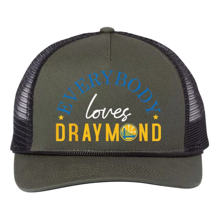 Everybody Loves Draymond Bay Area Basketball Retro Rope Trucker Hat Cap