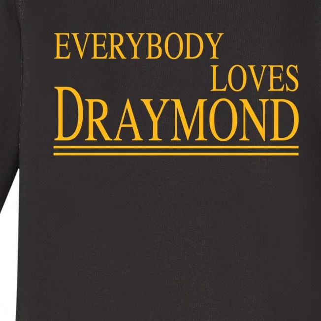 Everybody Loves Draymond Bay Area Basketball Fan Baby Long Sleeve Bodysuit