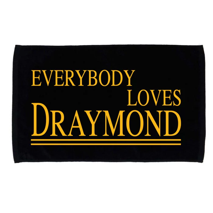 Everybody Loves Draymond Bay Area Basketball Fan Microfiber Hand Towel