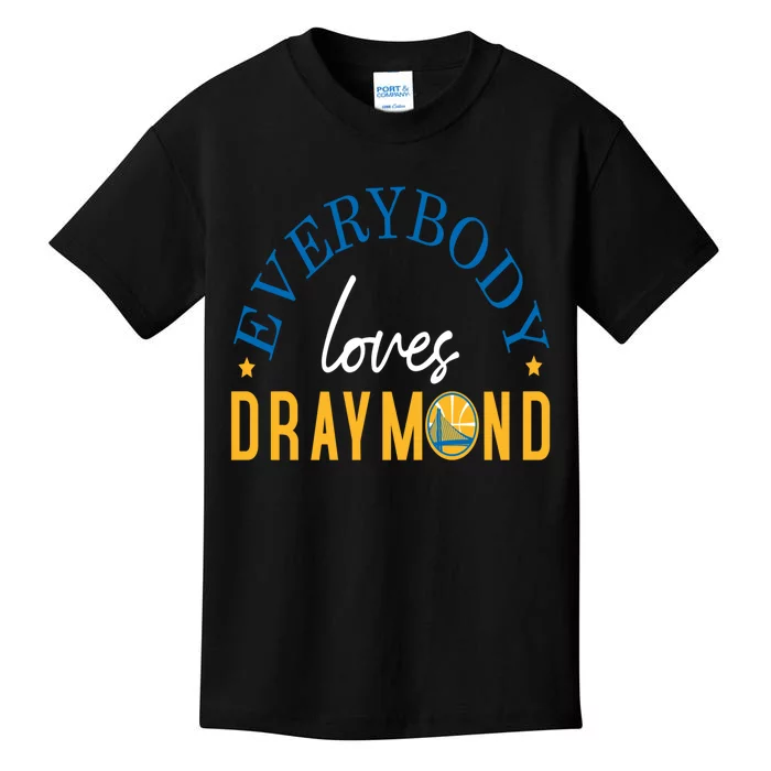 Everybody Loves Draymond Bay Area Basketball Kids T-Shirt