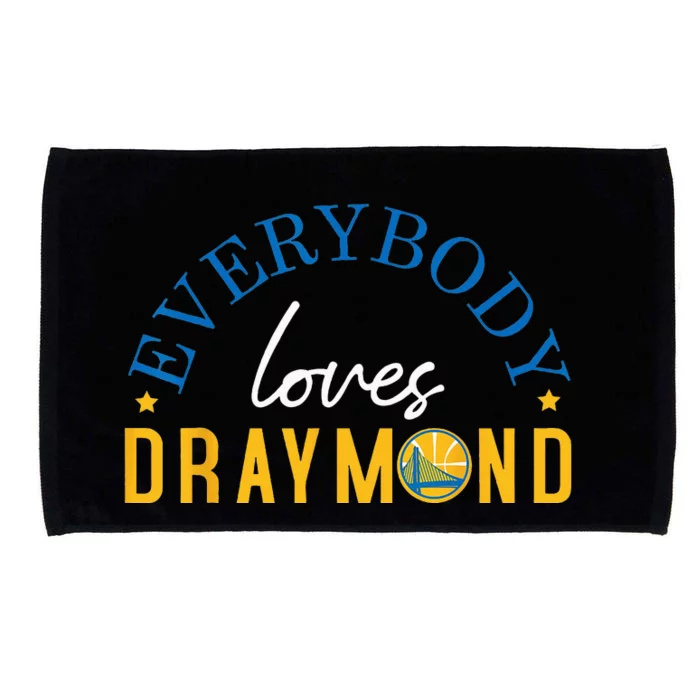 Everybody Loves Draymond Bay Area Basketball Microfiber Hand Towel