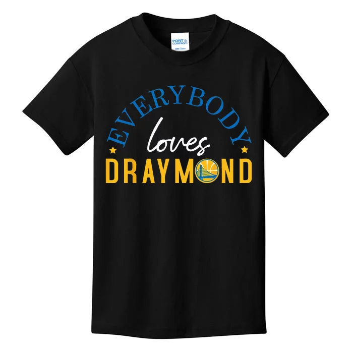 Everybody Loves Draymond Bay Area Basketball Kids T-Shirt