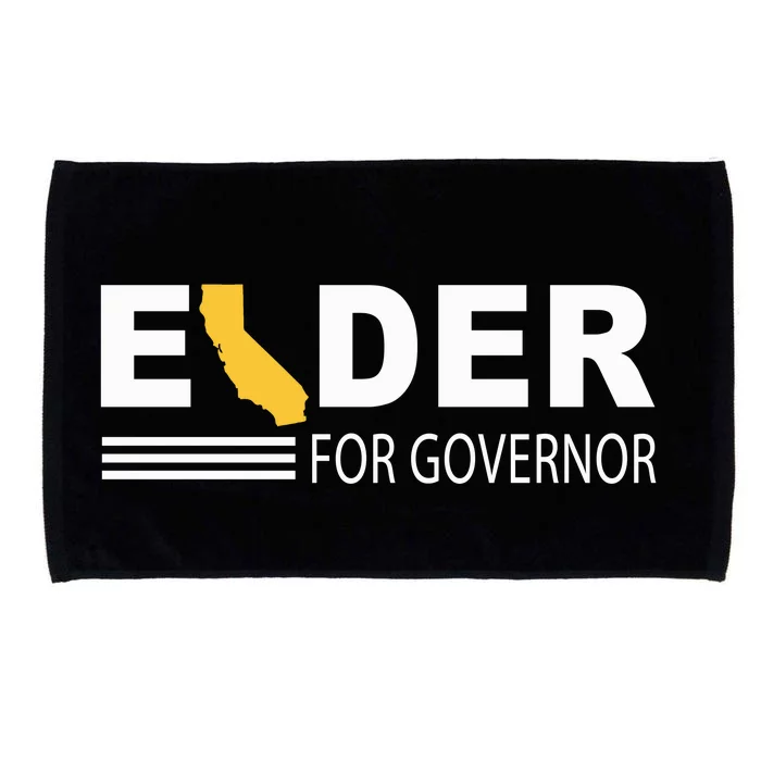 Elder For Governor California Microfiber Hand Towel