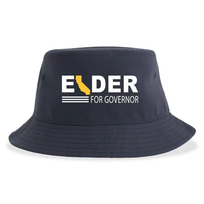 Elder For Governor California Sustainable Bucket Hat