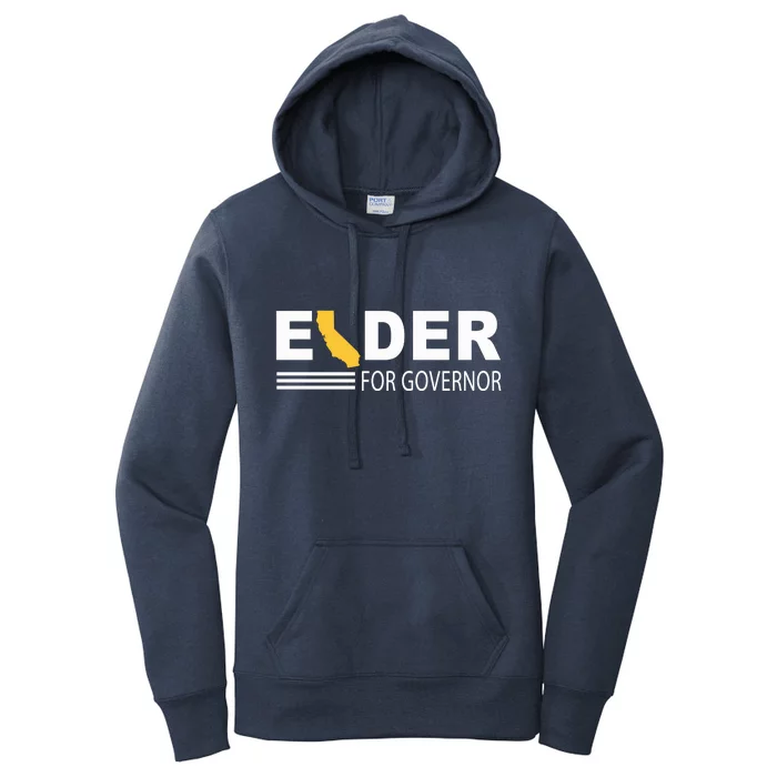 Elder For Governor California Women's Pullover Hoodie