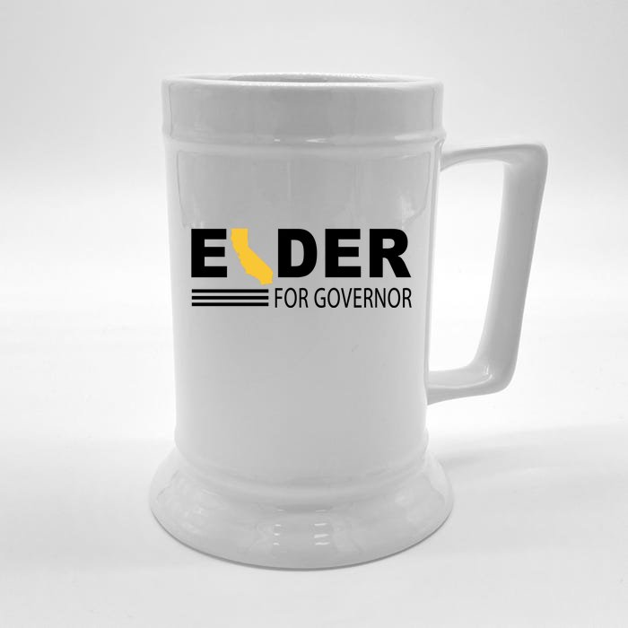 Elder For Governor California Front & Back Beer Stein