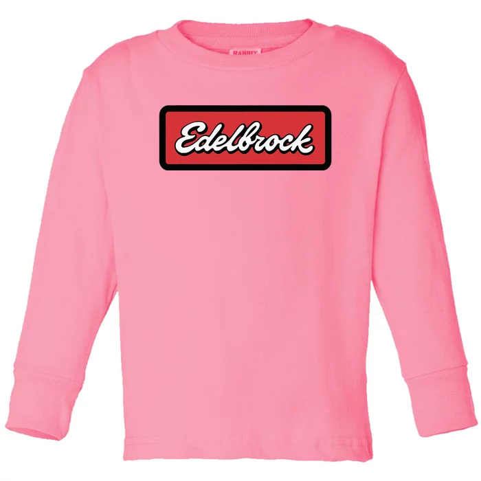 Edelbrock Logo Toddler Long Sleeve Shirt