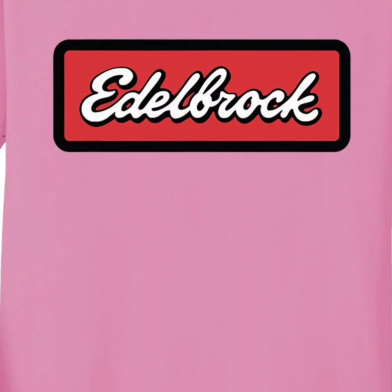 Edelbrock Logo Kids Long Sleeve Shirt