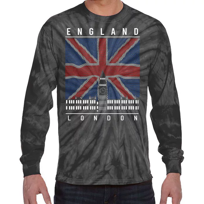 England London Tie-Dye Long Sleeve Shirt