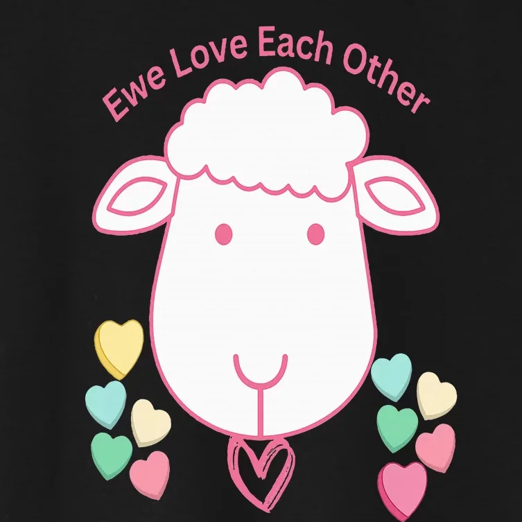 Ewe Love Each Other Women's Crop Top Tee