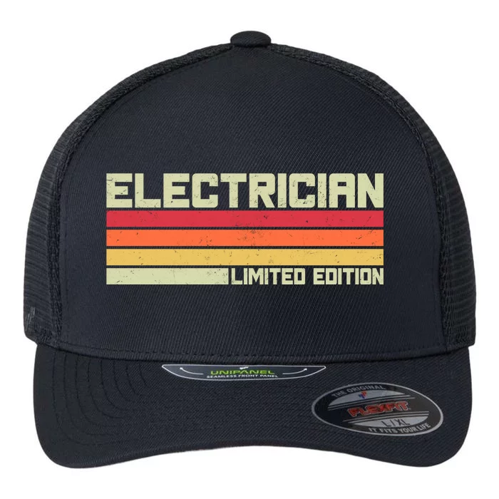 Electrician Limited Edition Funny Flexfit Unipanel Trucker Cap