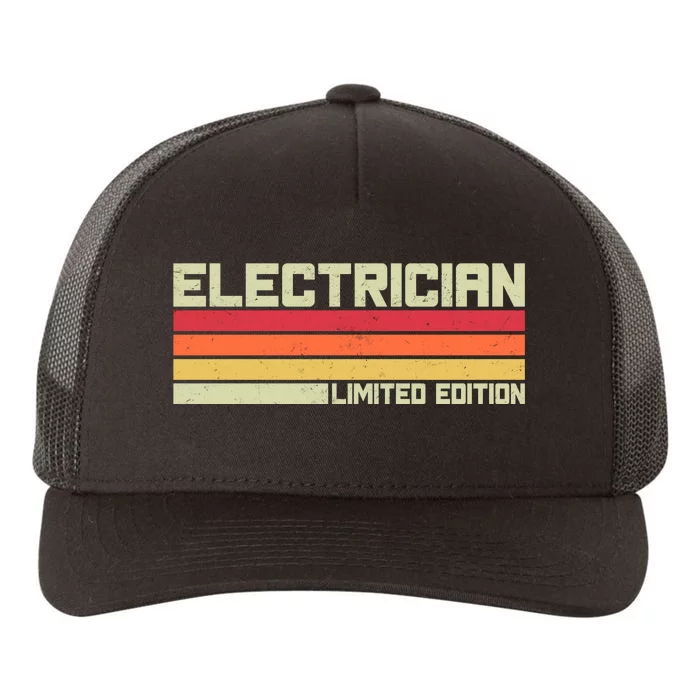 Electrician Limited Edition Funny Yupoong Adult 5-Panel Trucker Hat