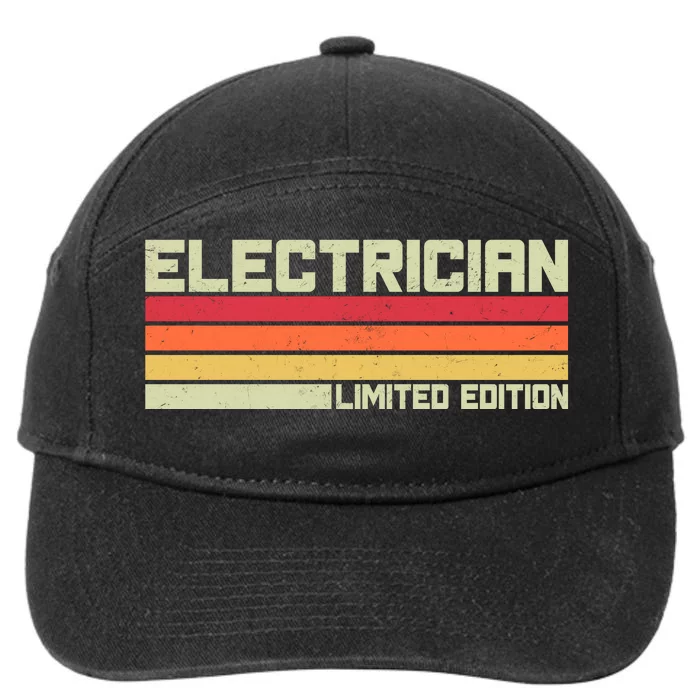 Electrician Limited Edition Funny 7-Panel Snapback Hat