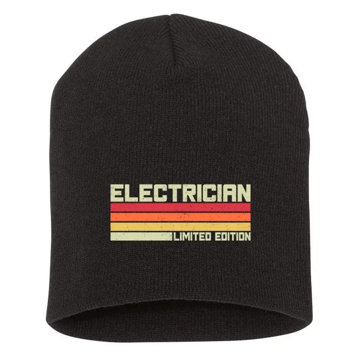 Electrician Limited Edition Funny Short Acrylic Beanie