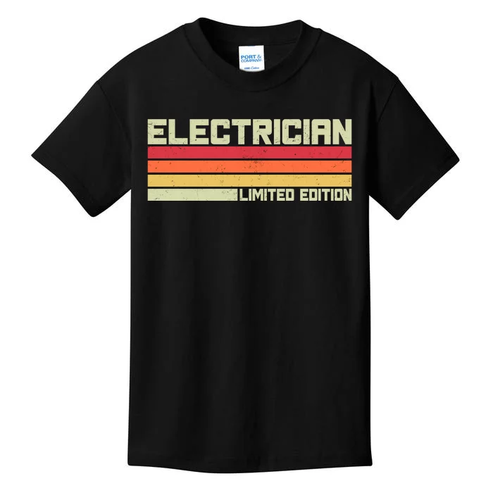 Electrician Limited Edition Funny Kids T-Shirt