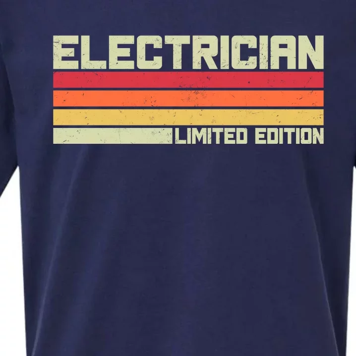 Electrician Limited Edition Funny Sueded Cloud Jersey T-Shirt