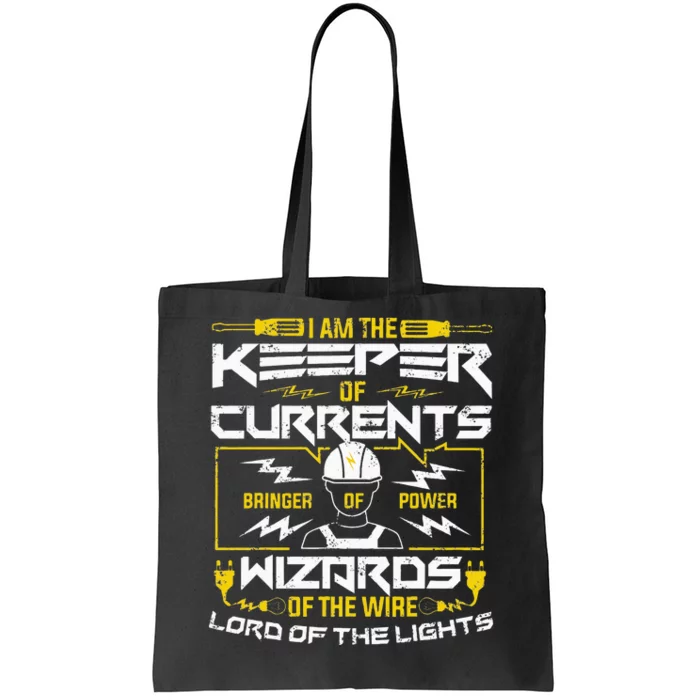 Electrician Lineman Electrical Technician Tote Bag