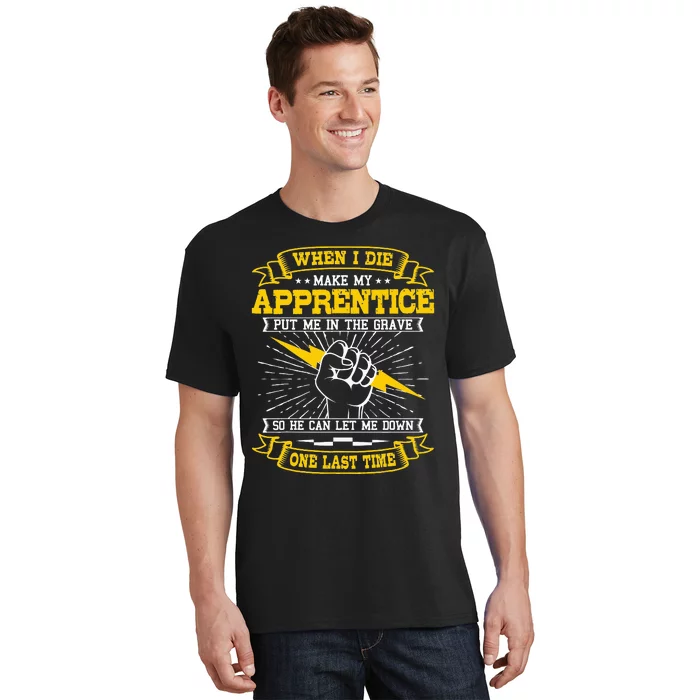 Electrician Lineman Electricity Wiring Electrical Engineer T-Shirt