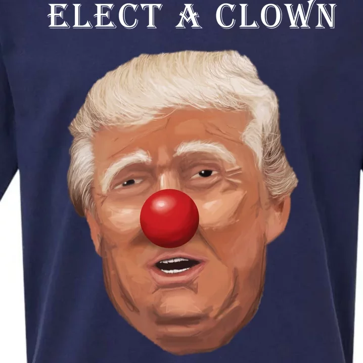 Elect a Clown Expect a Circus Sueded Cloud Jersey T-Shirt