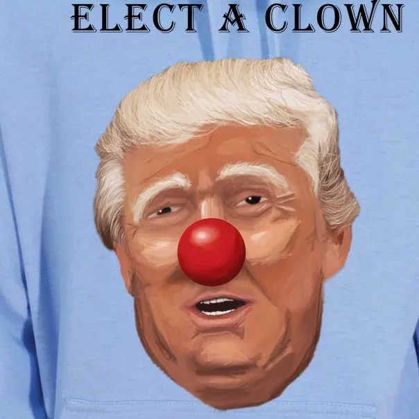 Elect a Clown Expect a Circus Unisex Surf Hoodie