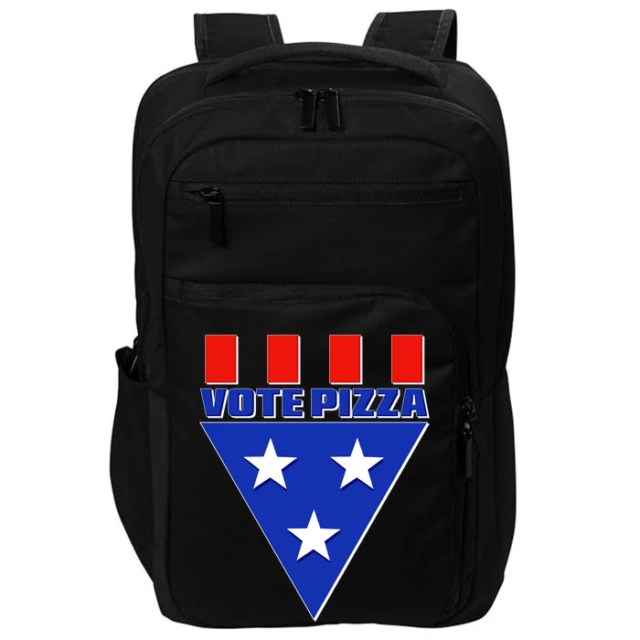 Elections Vote Pizza Impact Tech Backpack