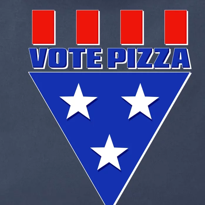 Elections Vote Pizza Zip Tote Bag