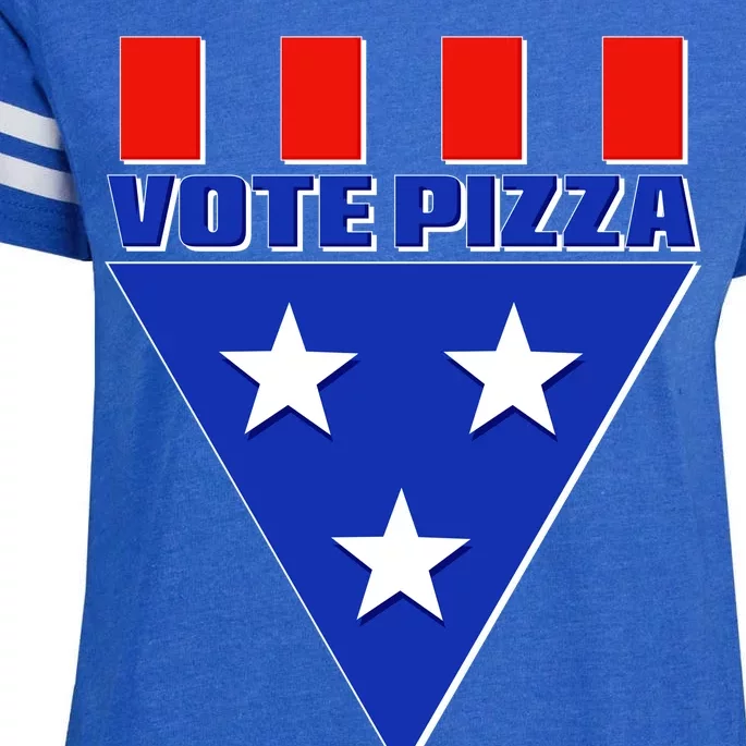 Elections Vote Pizza Enza Ladies Jersey Football T-Shirt