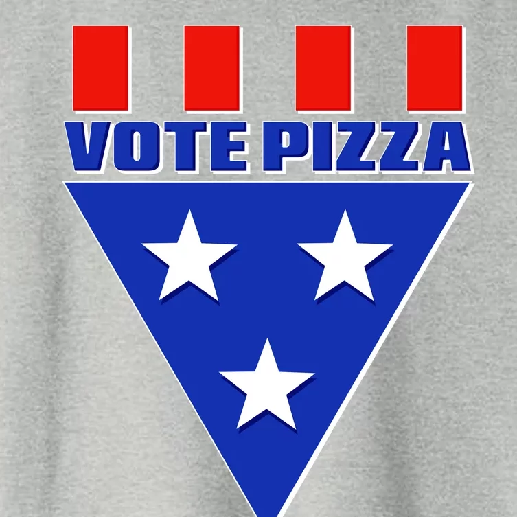 Elections Vote Pizza Women's Crop Top Tee