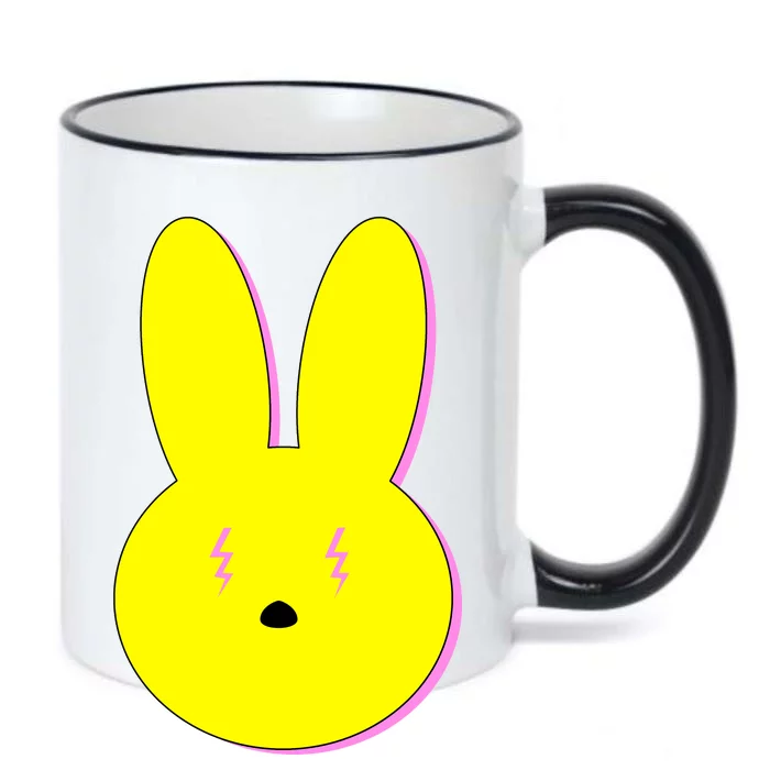 Electric Bunny Black Color Changing Mug