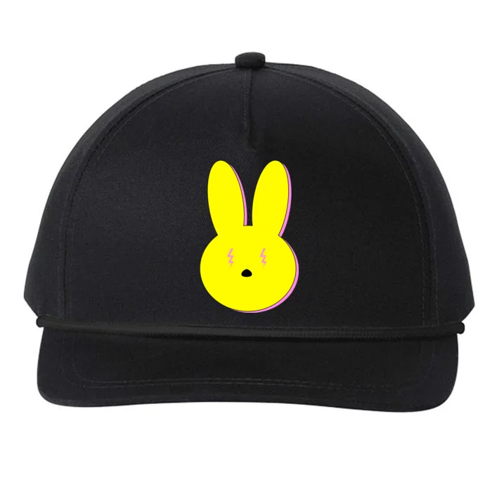 Electric Bunny Snapback Five-Panel Rope Hat