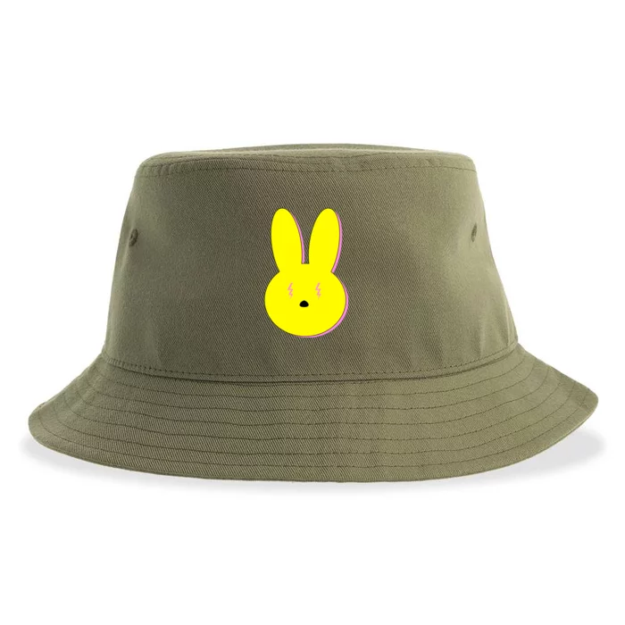 Electric Bunny Sustainable Bucket Hat