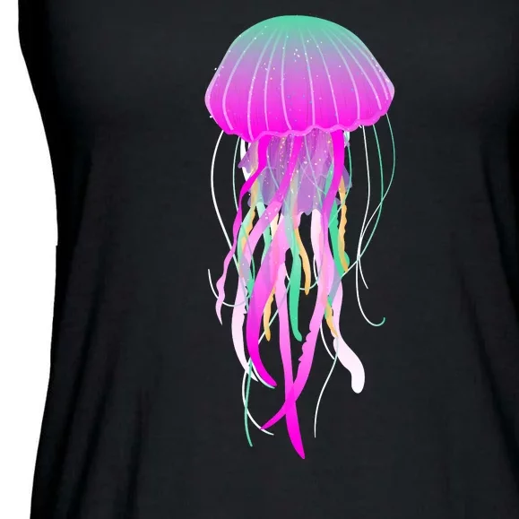 Electric Jellyfish Ladies Essential Flowy Tank