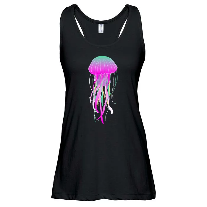 Electric Jellyfish Ladies Essential Flowy Tank