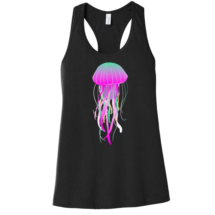 Electric Jellyfish Women's Racerback Tank