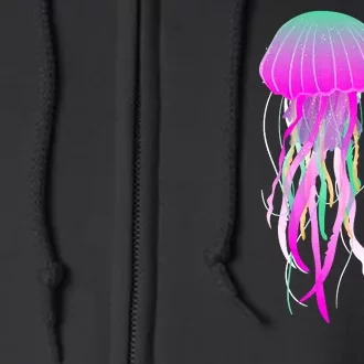 Electric Jellyfish Full Zip Hoodie