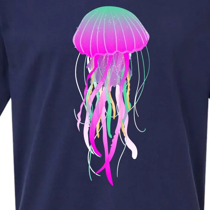 Electric Jellyfish Sueded Cloud Jersey T-Shirt