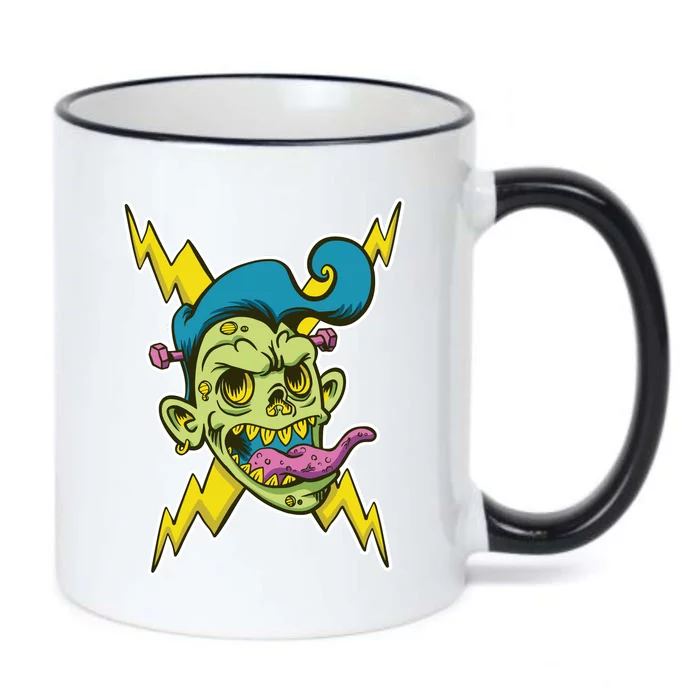 Electric Zombie Head Black Color Changing Mug