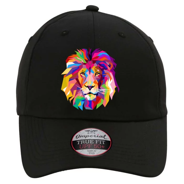 Elegant Colorful Cool Lion Head The Original Performance Cap