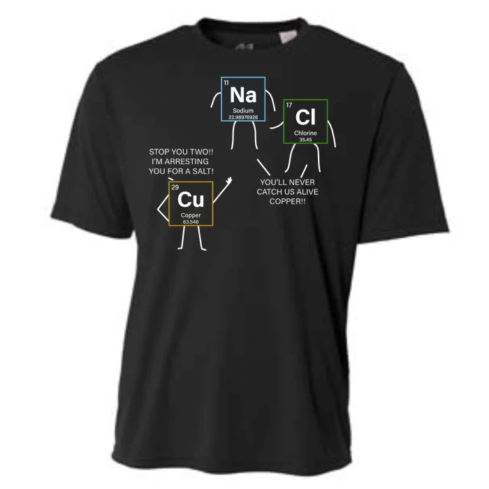 Element Funny Science Puns Cooling Performance Crew T-Shirt