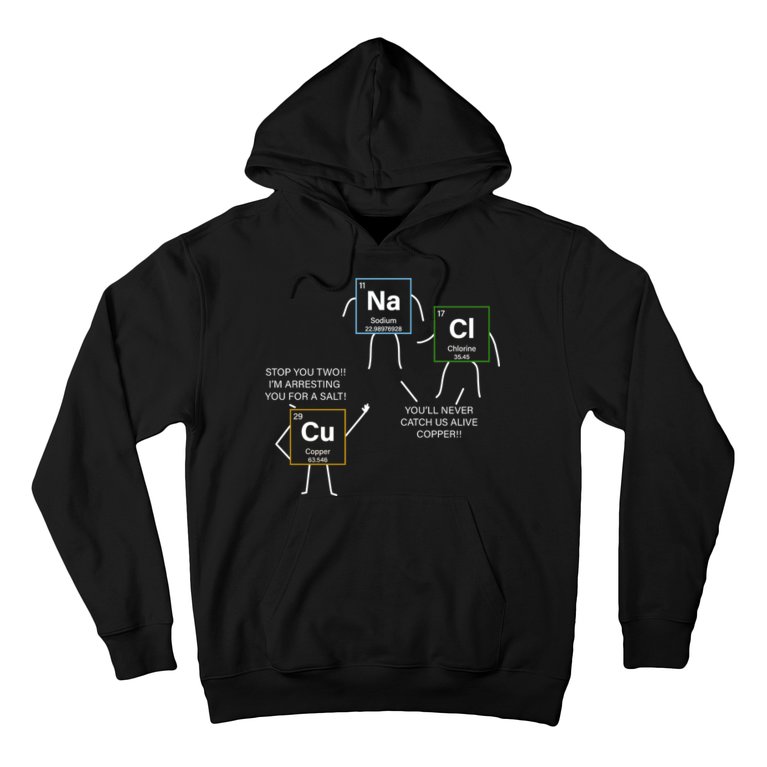 Element Funny Science Puns Hoodie