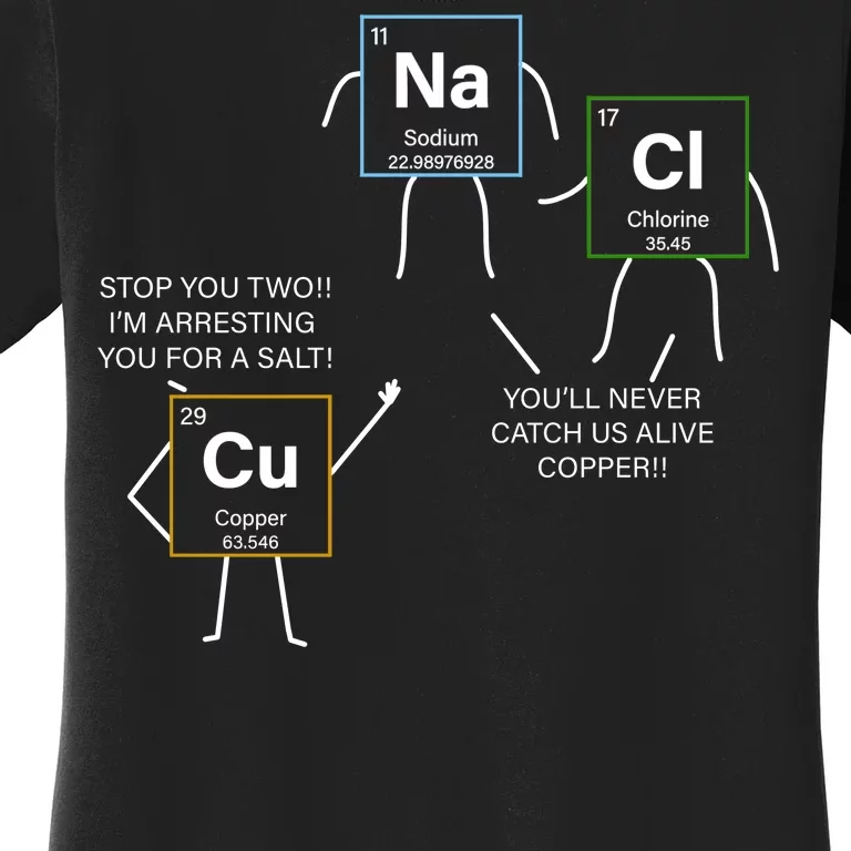 Element Funny Science Puns Women's T-Shirt