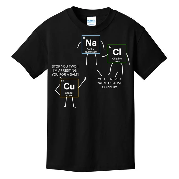 Element Funny Science Puns Kids T-Shirt